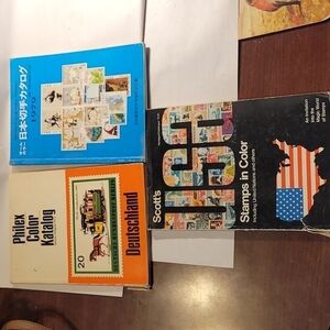 3 Collector's Stamp Books